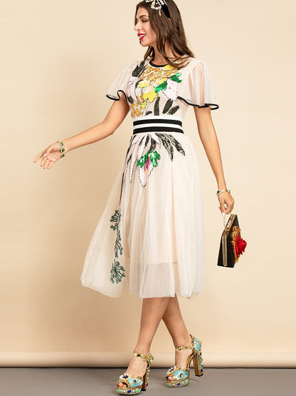 Aline Sequined Dress