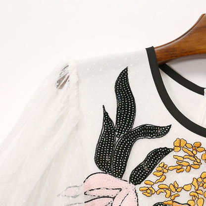 Aline Sequined Dress