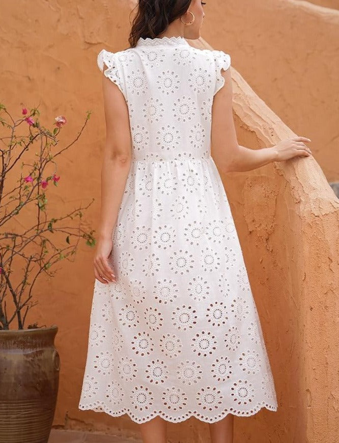Marcia Buttoned Dress
