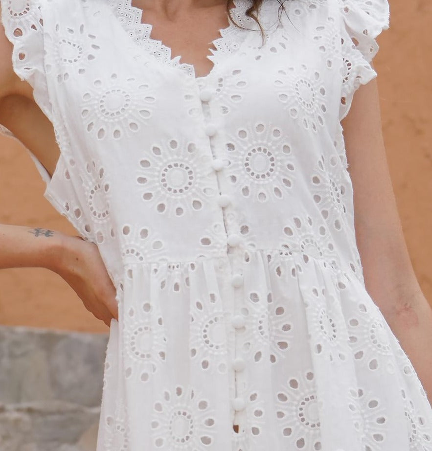 Marcia Buttoned Dress