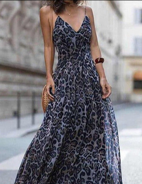Anisa Leopard Dress