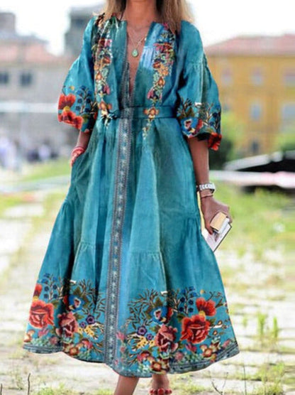 Elvira Bohemian Dress