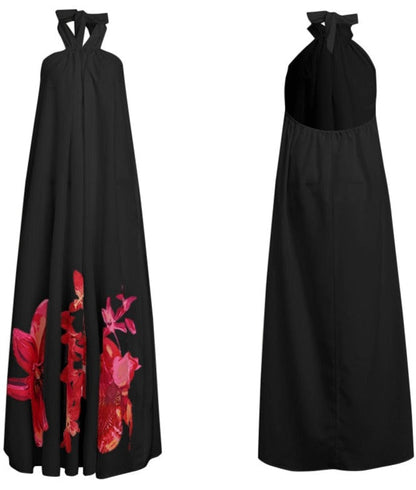 Doreen Halter Dress /Plus Size/
