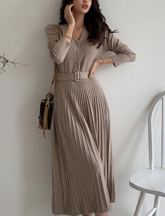 Cassandra Belted Dress
