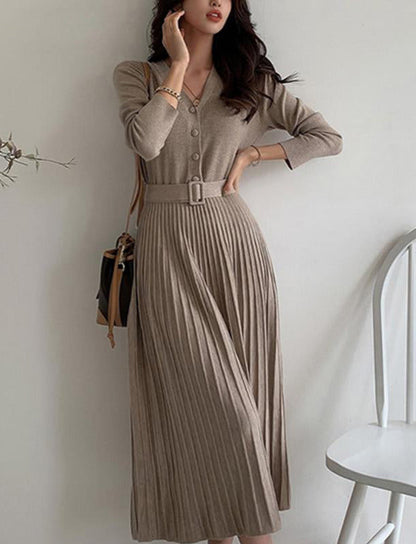 Cassandra Belted Dress