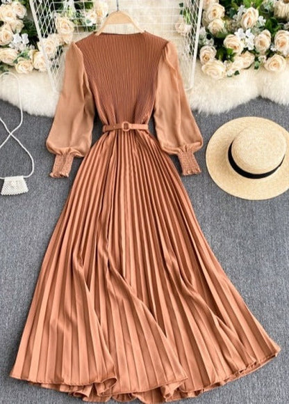 Anabel Pleated Dress