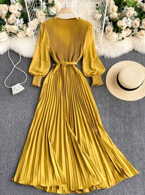 Anabel Pleated Dress