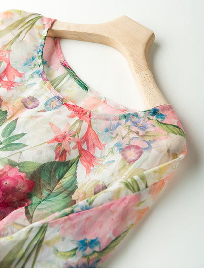 Aiya Floral Blouse /Plus Size/
