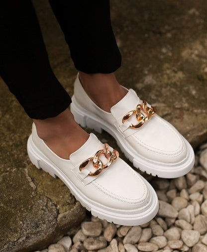 Nelly Leather Loafers