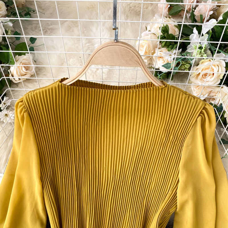 Anabel Pleated Dress