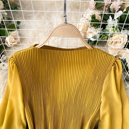 Anabel Pleated Dress