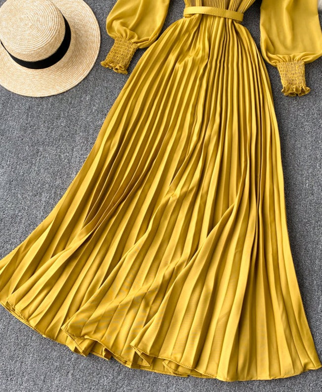 Anabel Pleated Dress