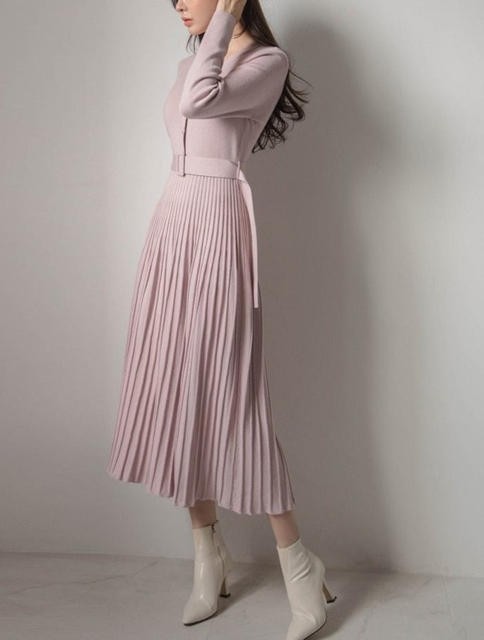 Cassandra Belted Dress