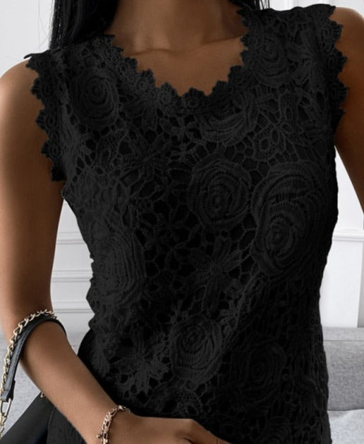 Floral Lace Top