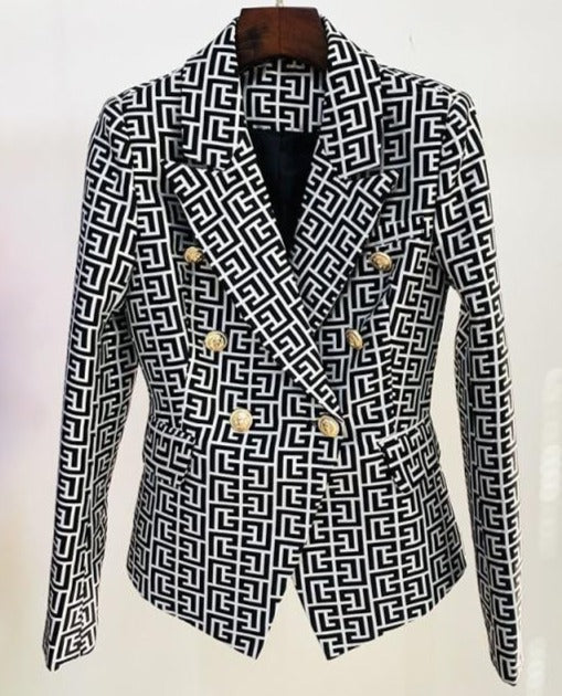 Taira Double-Breasted Blazer