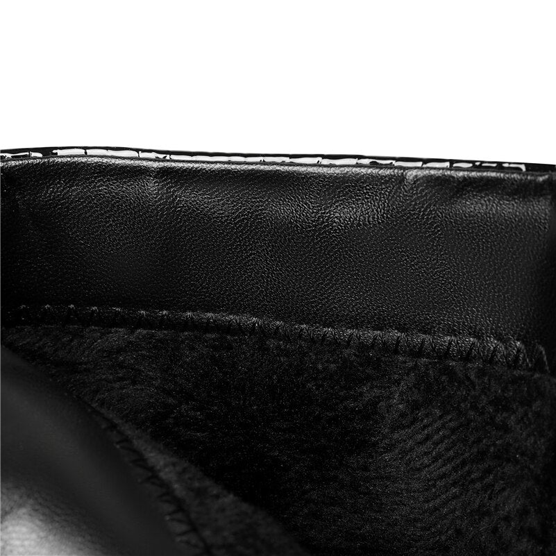 Motia Genuine Leather Boots