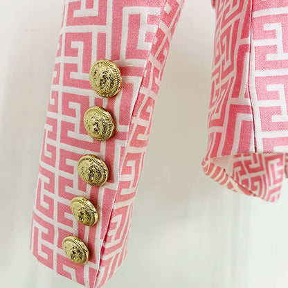 Taira Double-Breasted Blazer