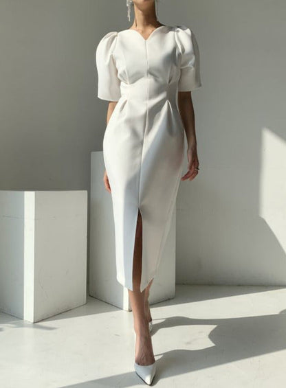 Meddison Puff Sleeve Dress