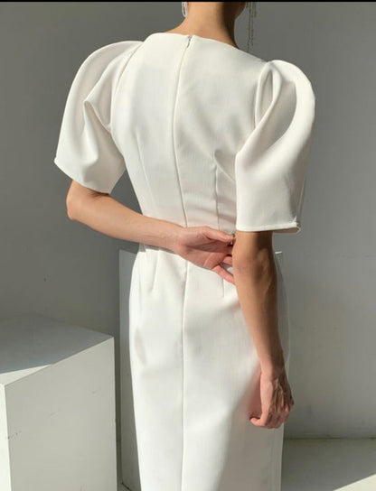 Meddison Puff Sleeve Dress