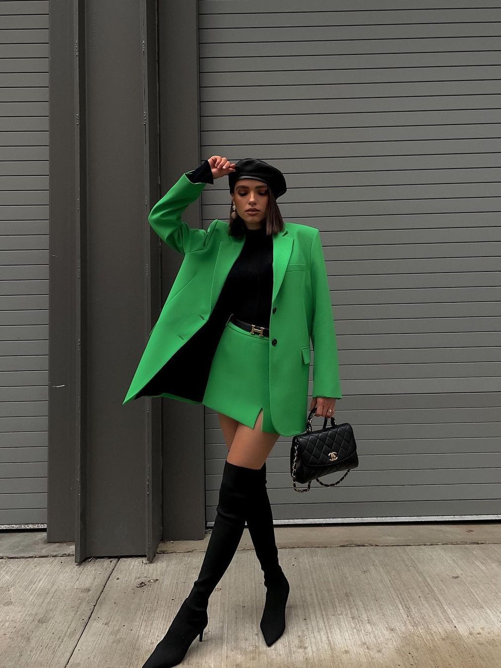 Khola Chic Blazer & Skirt