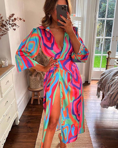 Mariam Printed Dress