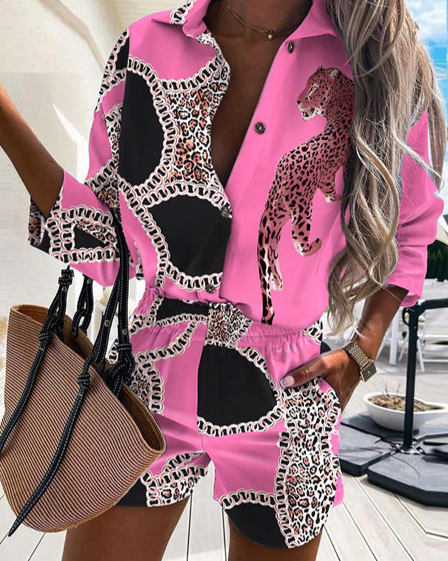 Luisana Printed Suit