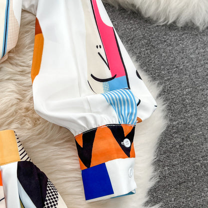 Helen Printed Suit