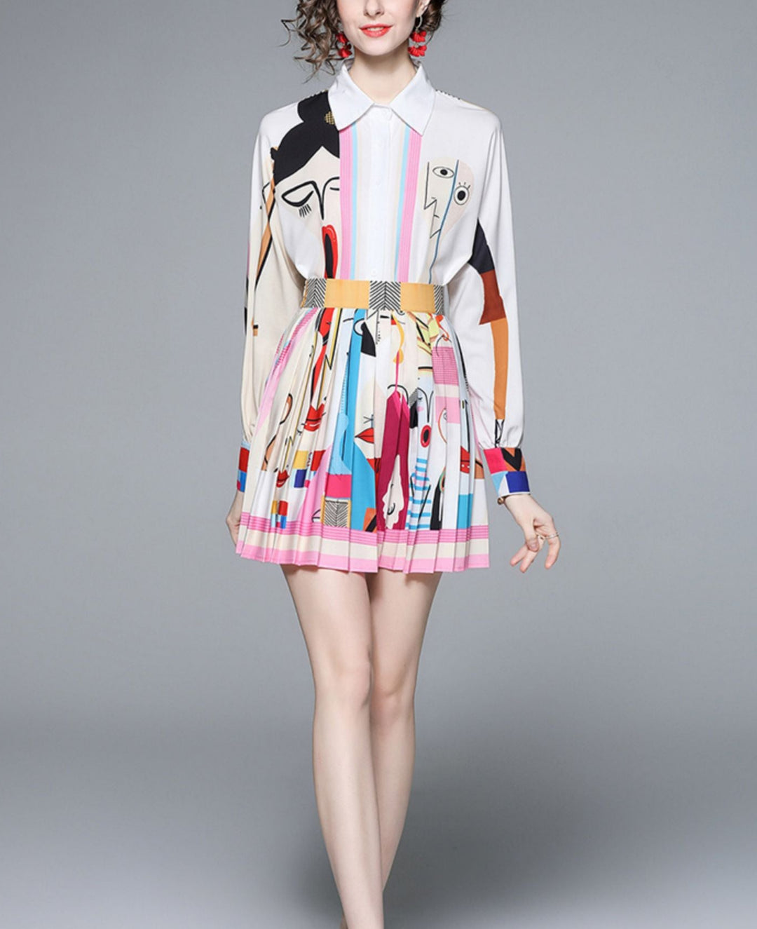Helen Printed Suit