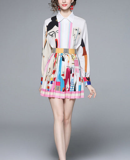 Helen Printed Suit