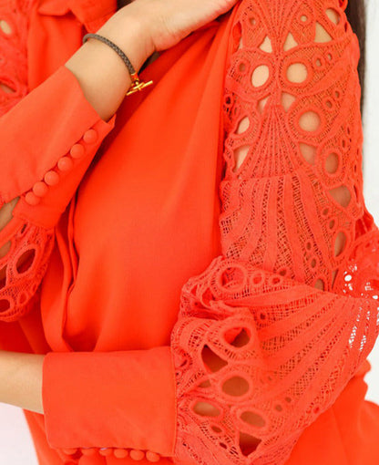 June Satin Blouse