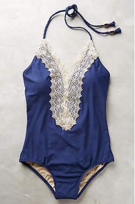 Deep V-Neck Decorative Lace Patchwork Abstract Print Jumpsuits