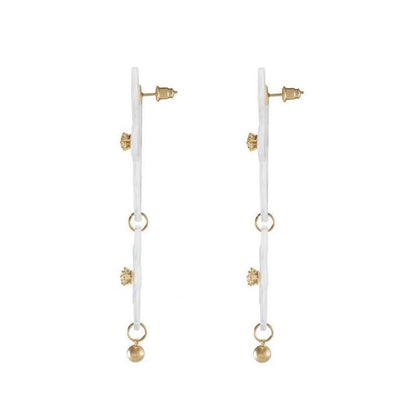 New Bohemian Ladies Pearl Retro Earrings