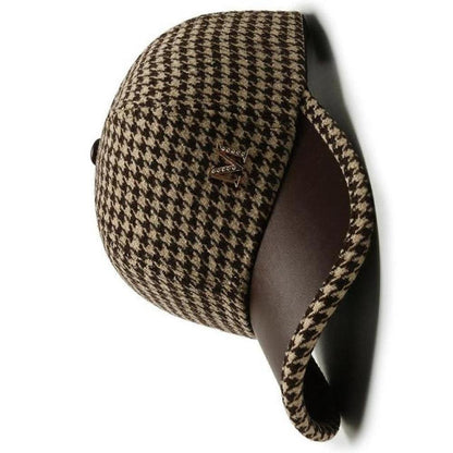 Sky Madrid Plaid Trucker Cap