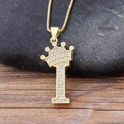 Saint Morris Royal Initial Necklace
