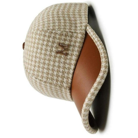 Sky Madrid Plaid Trucker Cap