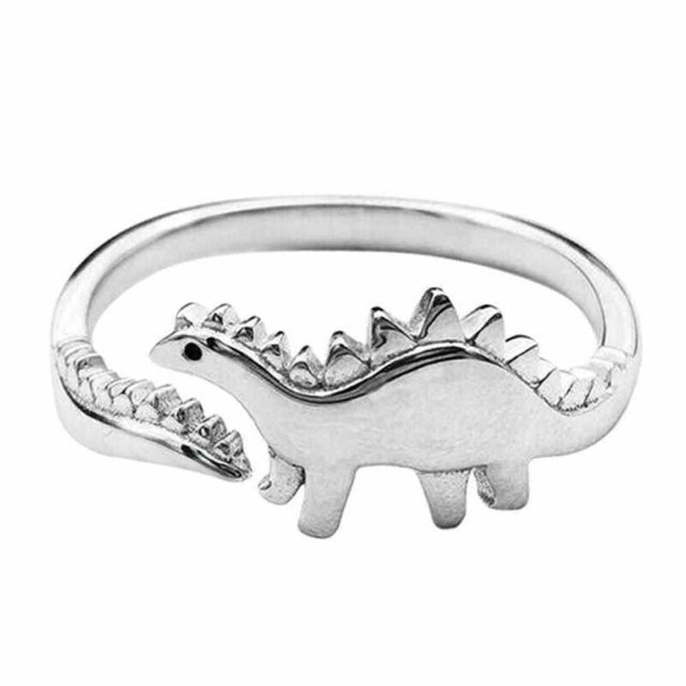 North Royal Adjustable Dinosaur Ring