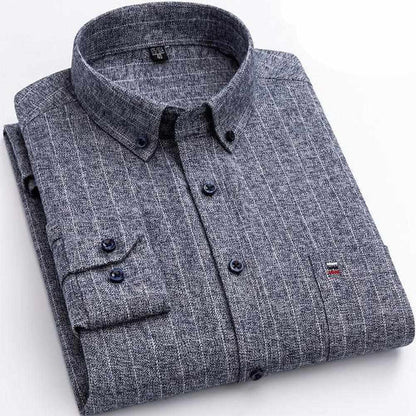 Saint Morris Cotton Button-Down Shirt