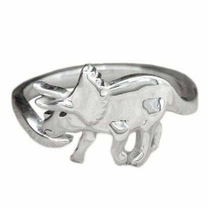 North Royal Adjustable Dinosaur Ring