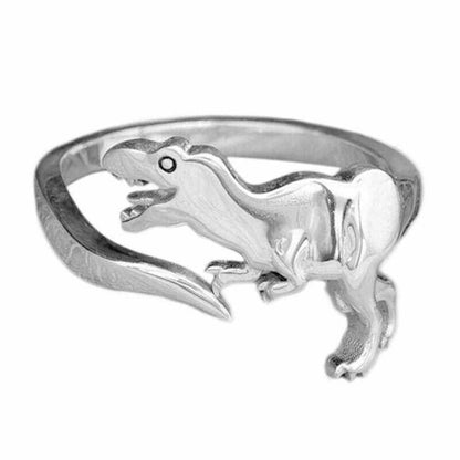 North Royal Adjustable Dinosaur Ring
