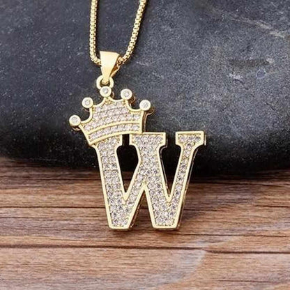 Saint Morris Royal Initial Necklace