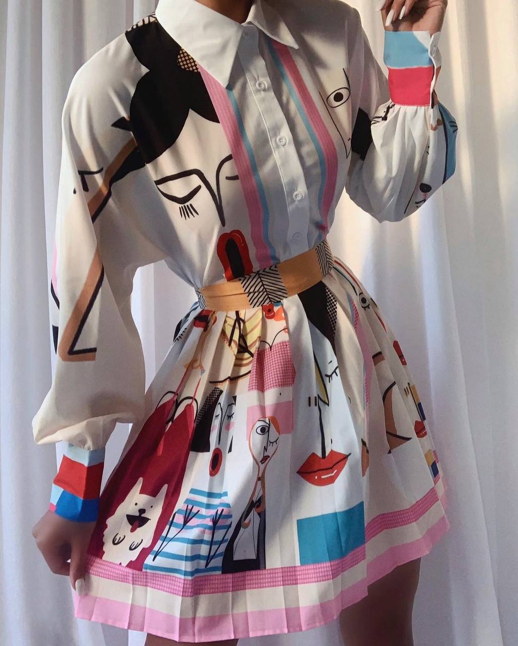 Helen Printed Suit