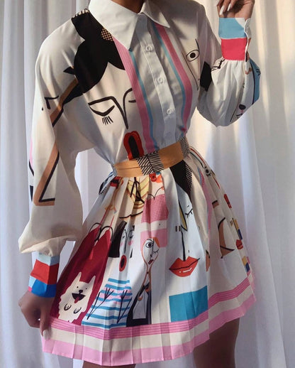 Helen Printed Suit